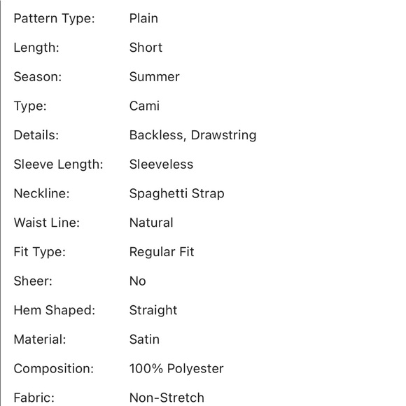 BNIB Pink Drawstring Side Satin Cami Dress - Picture 6 of 8